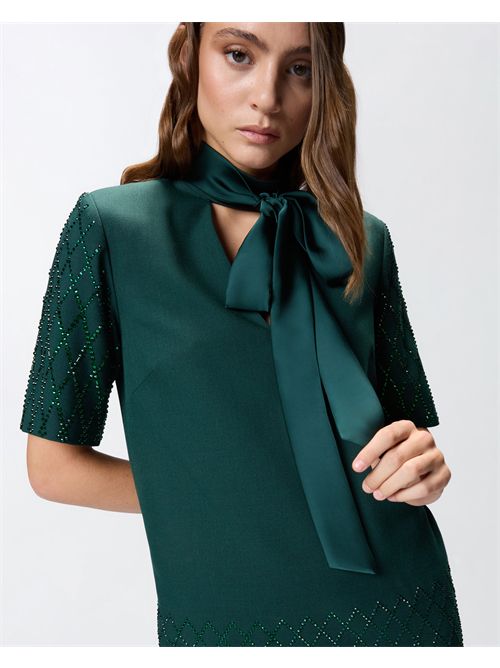 Abito stile T-shirt con strass PINKO | 105523A2PO/V88